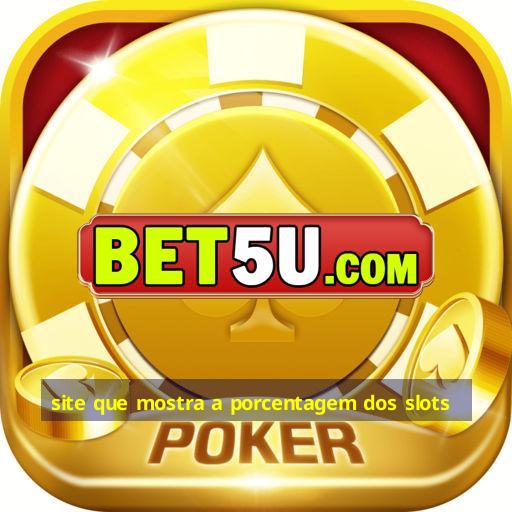 site que mostra a porcentagem dos slots